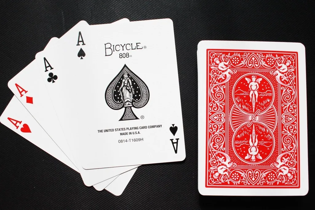 A dealt hand of cards