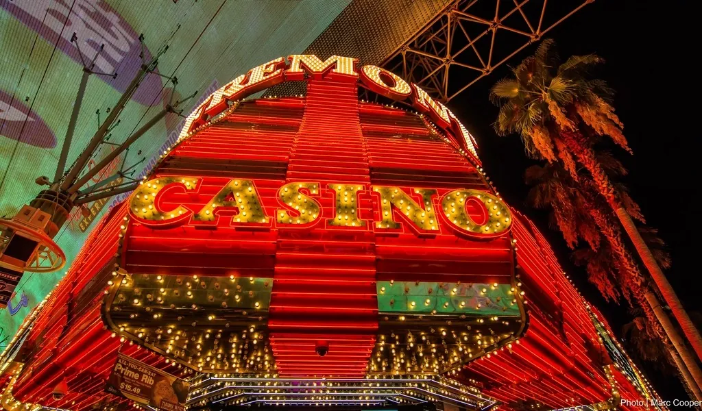 Casino neon on the Las Vegas strip