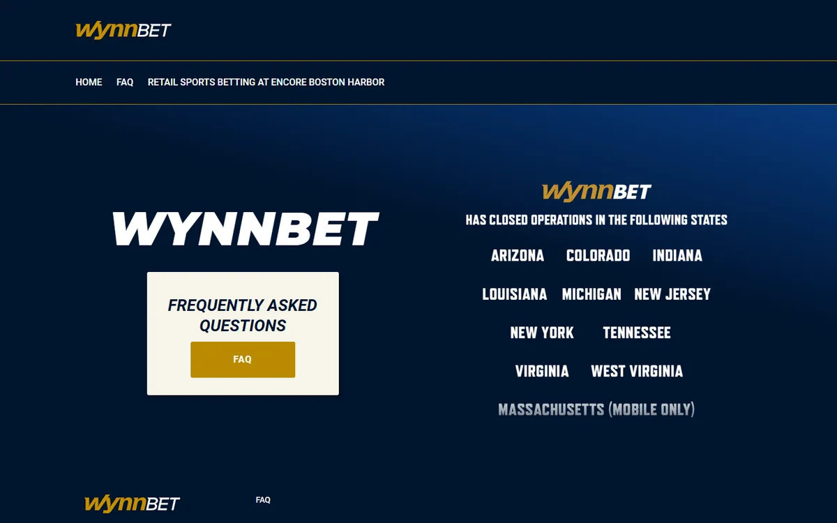 WynnBET website screenshot