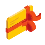 Gift card icon