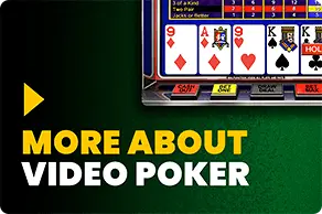 MORE ABOUT VIDEO POKER